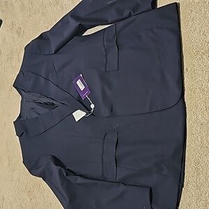 RALPH lauren purple label 100% wool  Navy Blazer